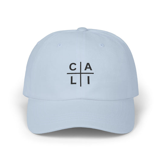 CALI Design Embroidered Classic Dad Cap