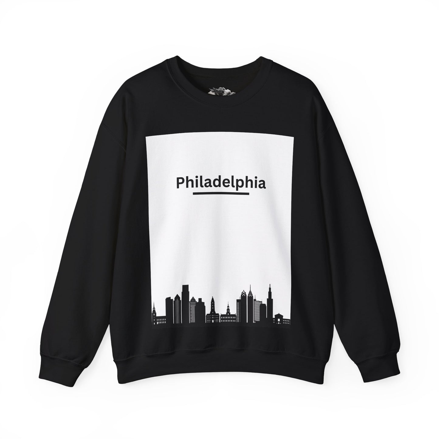 Philadelphia Skyline Hoodie  Black and White City View Design, Perfect for Showcasing Your Philly Pride in Style and Comfort Philly Vibes