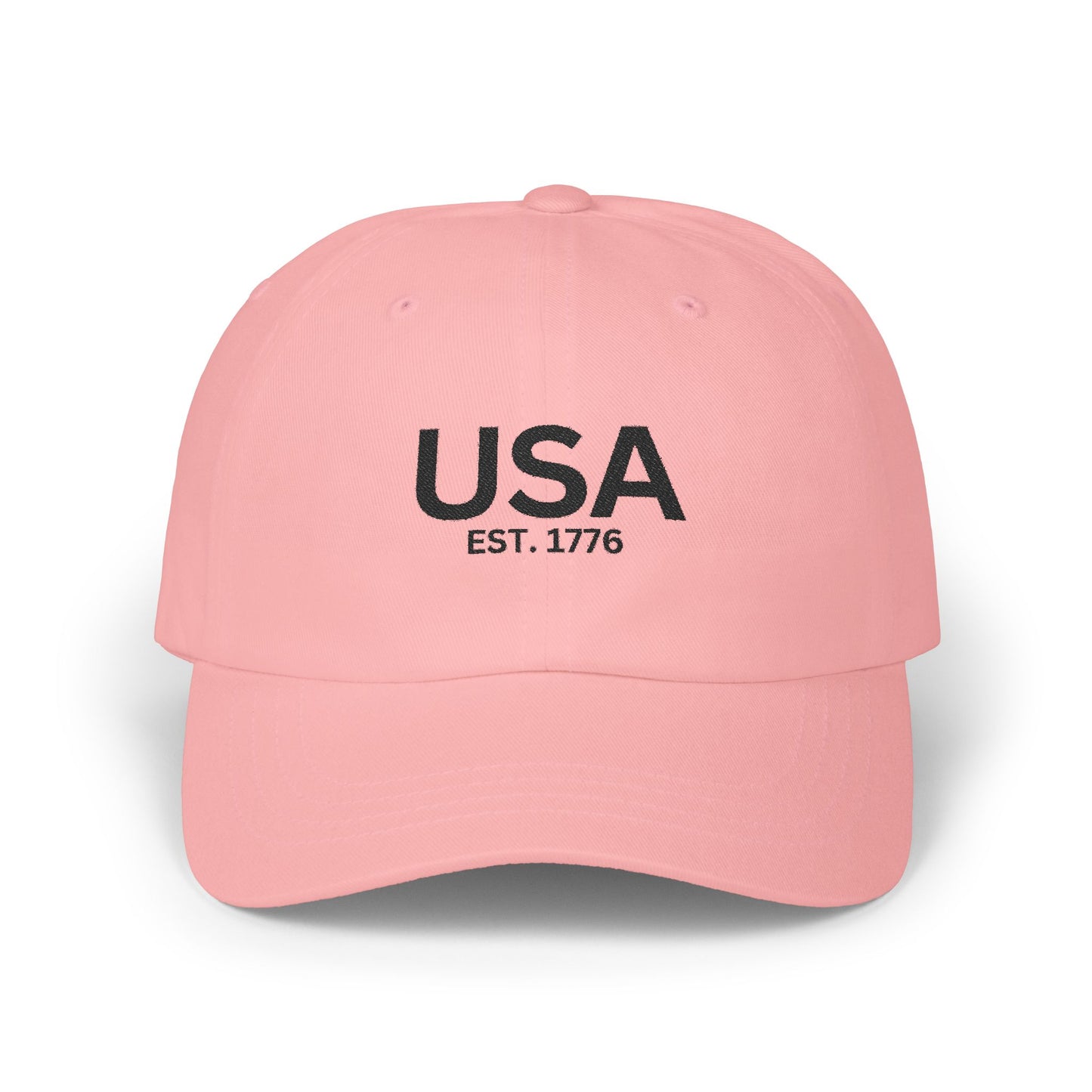 USA est 1776 American Patriotic Dad Cap