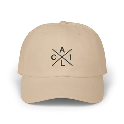 CALI  Embroidered Classic Dad Cap