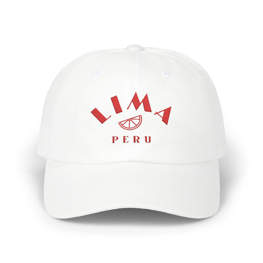 Lima Peru Embroidered Dad Cap