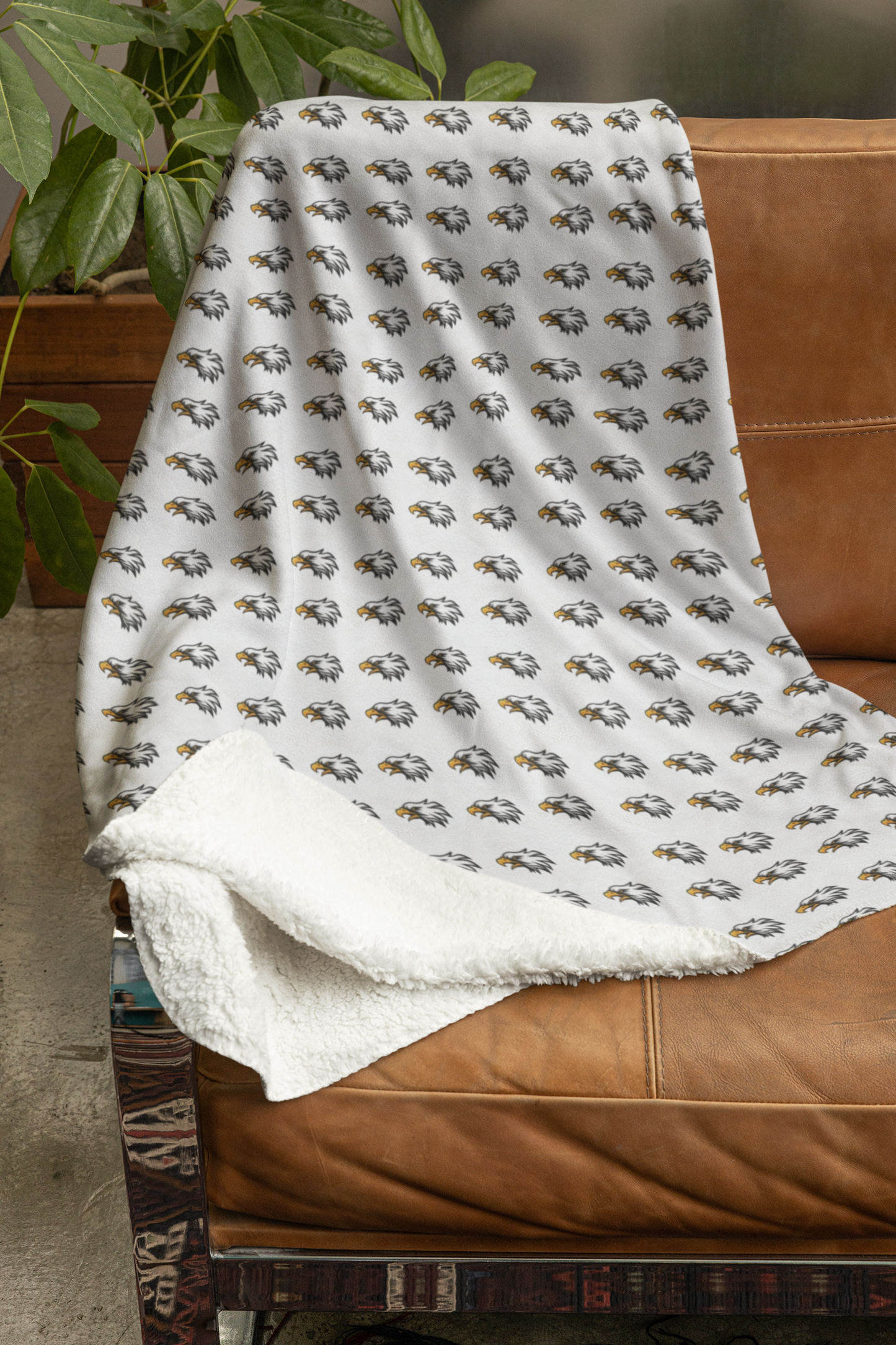 Eagles-Inspired Velveteen Plush Blanket  Ultra-Soft, Stylish, and Perfect for Cozy Game Days or Home Decor!