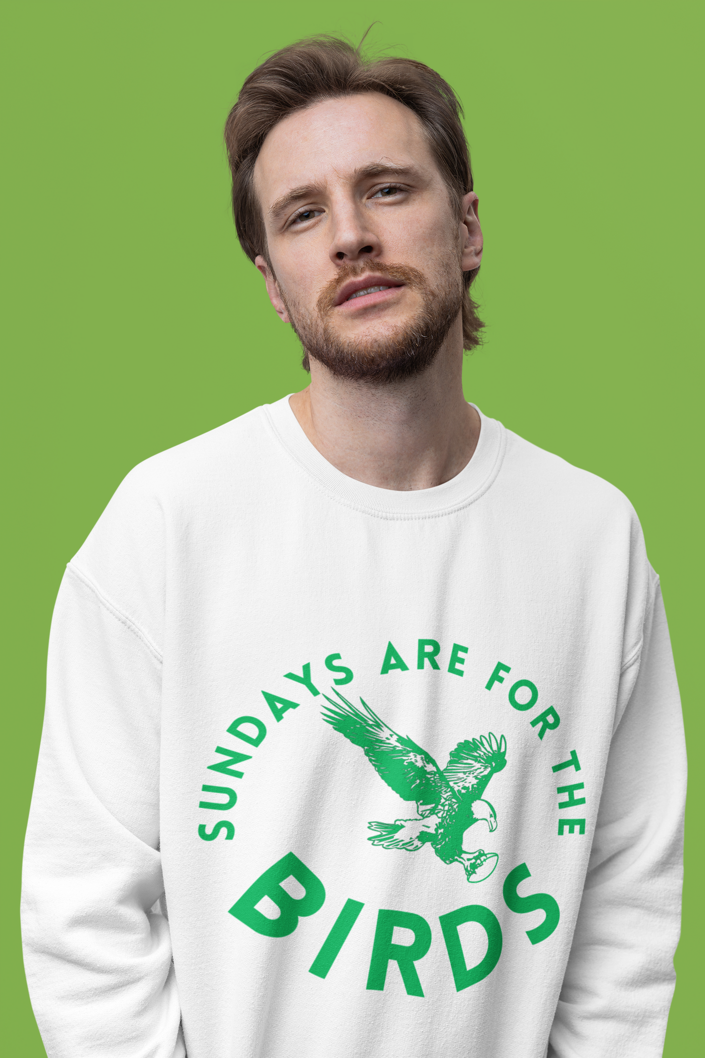 Unisex Heavy Blend™ Crewneck Sweatshirt - 'Sundays Are for the Birds' | Cozy, Stylish, Perfect for Game Day Fans!