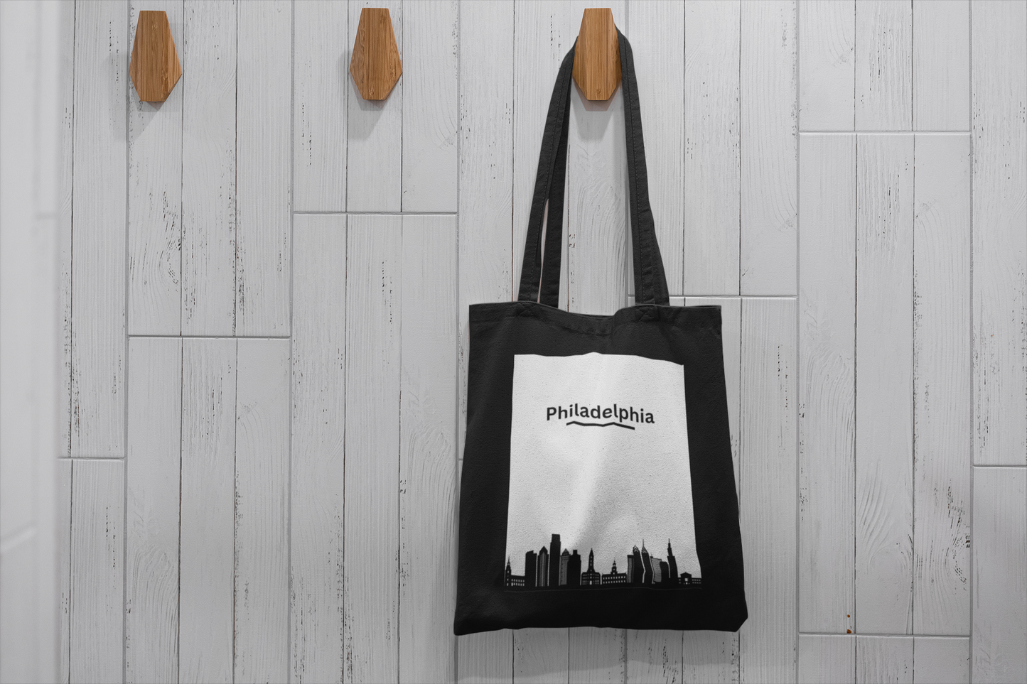 Philly City View Cotton Canvas Tote Bag  Stylish & Durable Perfect for Everyday Use or Gifts! #PhillyLove #ToteBag