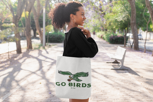 Philadelphia Go Birds Tote Bag with Eagle Design, Durable and Stylish Game Day Accessory