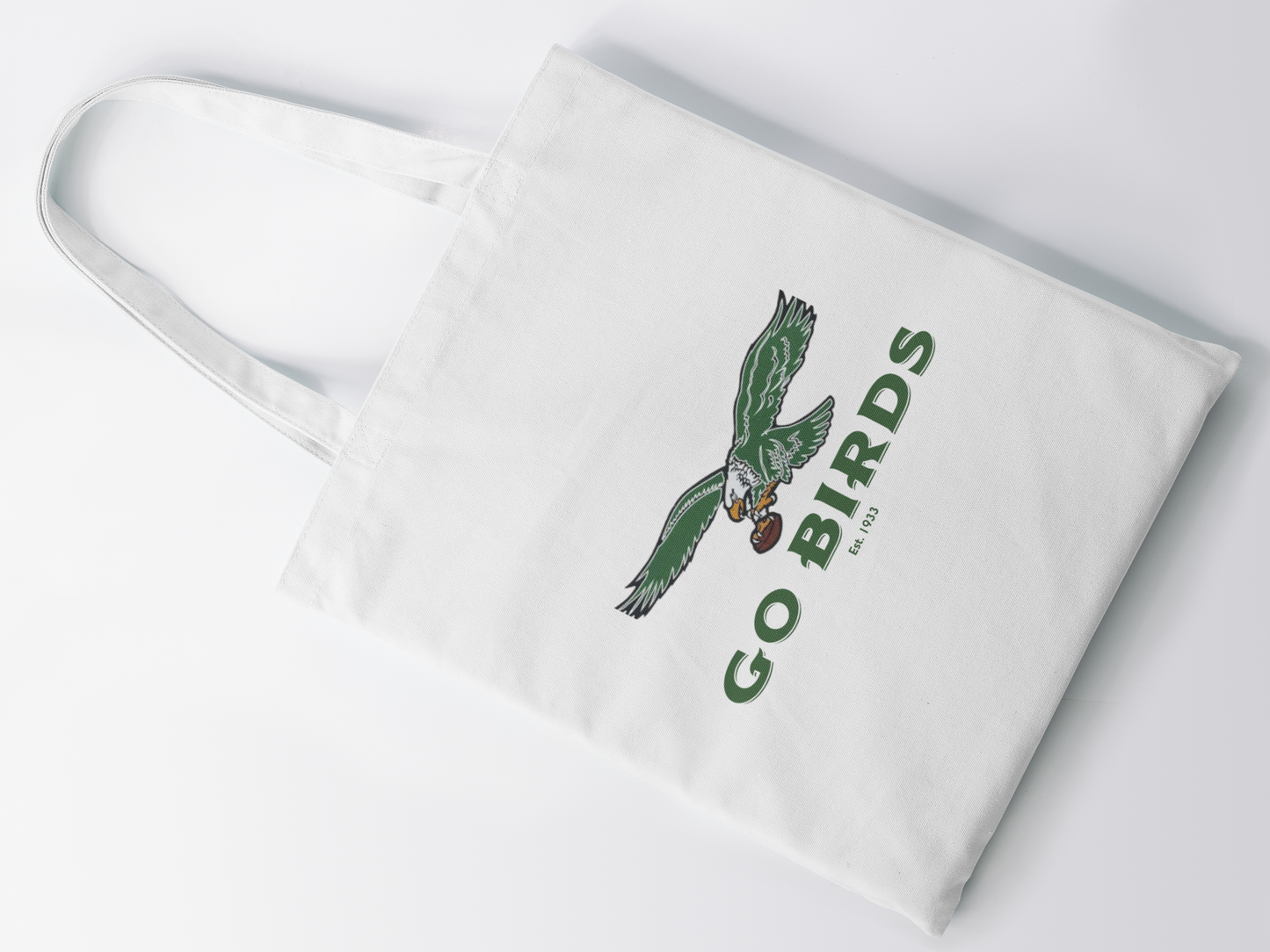 Philadelphia Go Birds Tote Bag with Eagle Design, Durable and Stylish Game Day Accessory