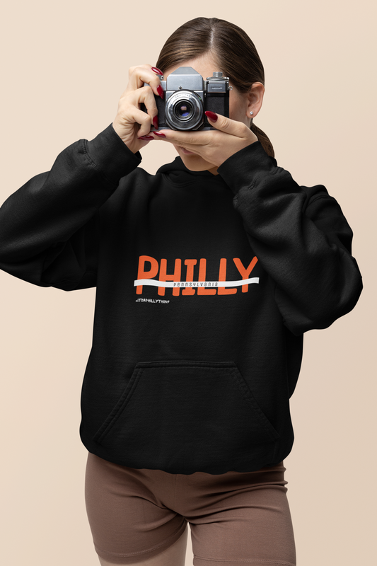 Philly Flyers Hoodie - Unisex Sweatshirt with Flyers Colors, Perfect for Hockey Fans, Show Your Team Spirit and City Pride in Style!