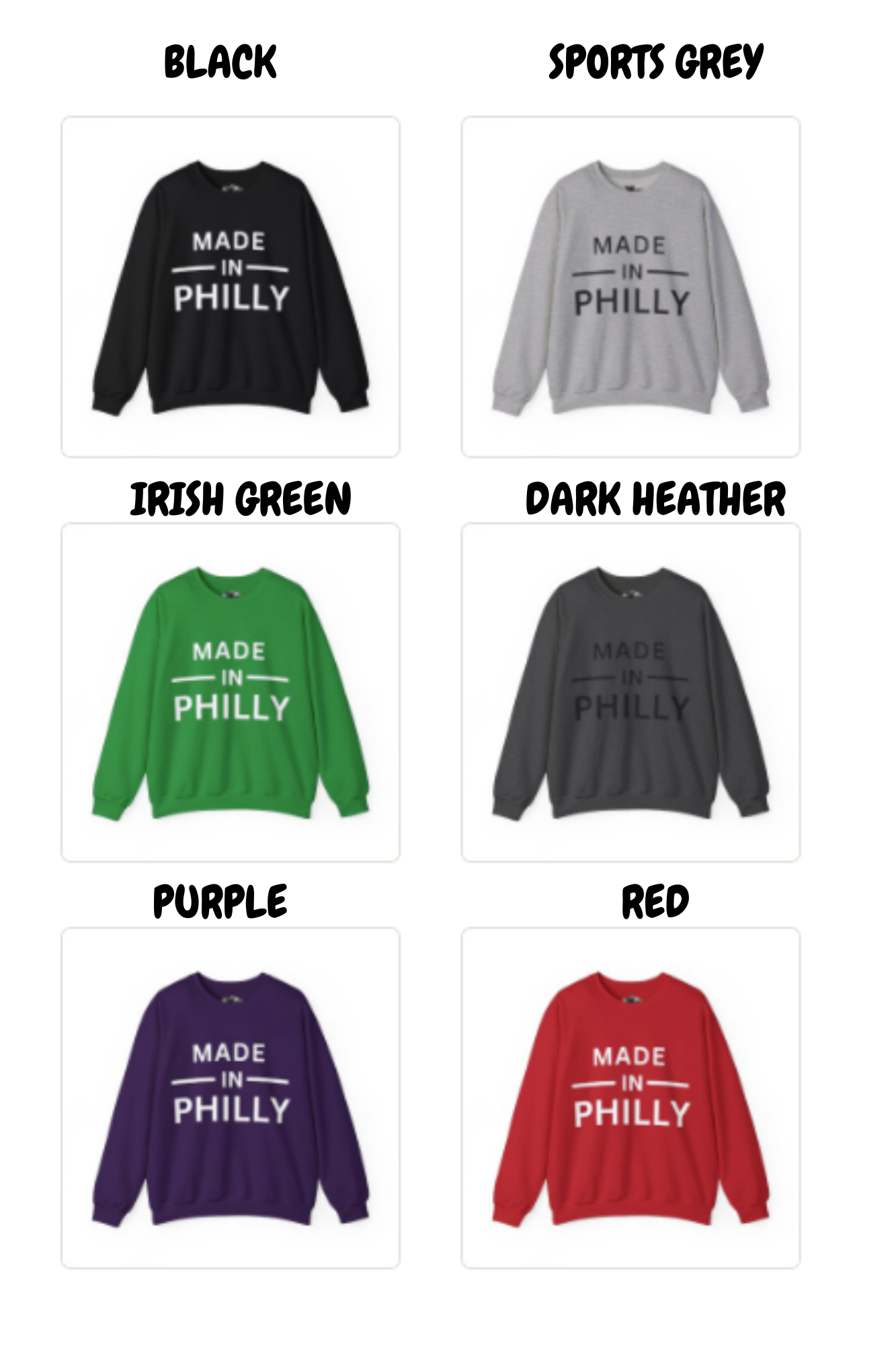 Made in Philly Hoodie Show Your Love for Philadelphia with This Stylish, Comfortable Sweatshirt Perfect for Any Casual Occasion