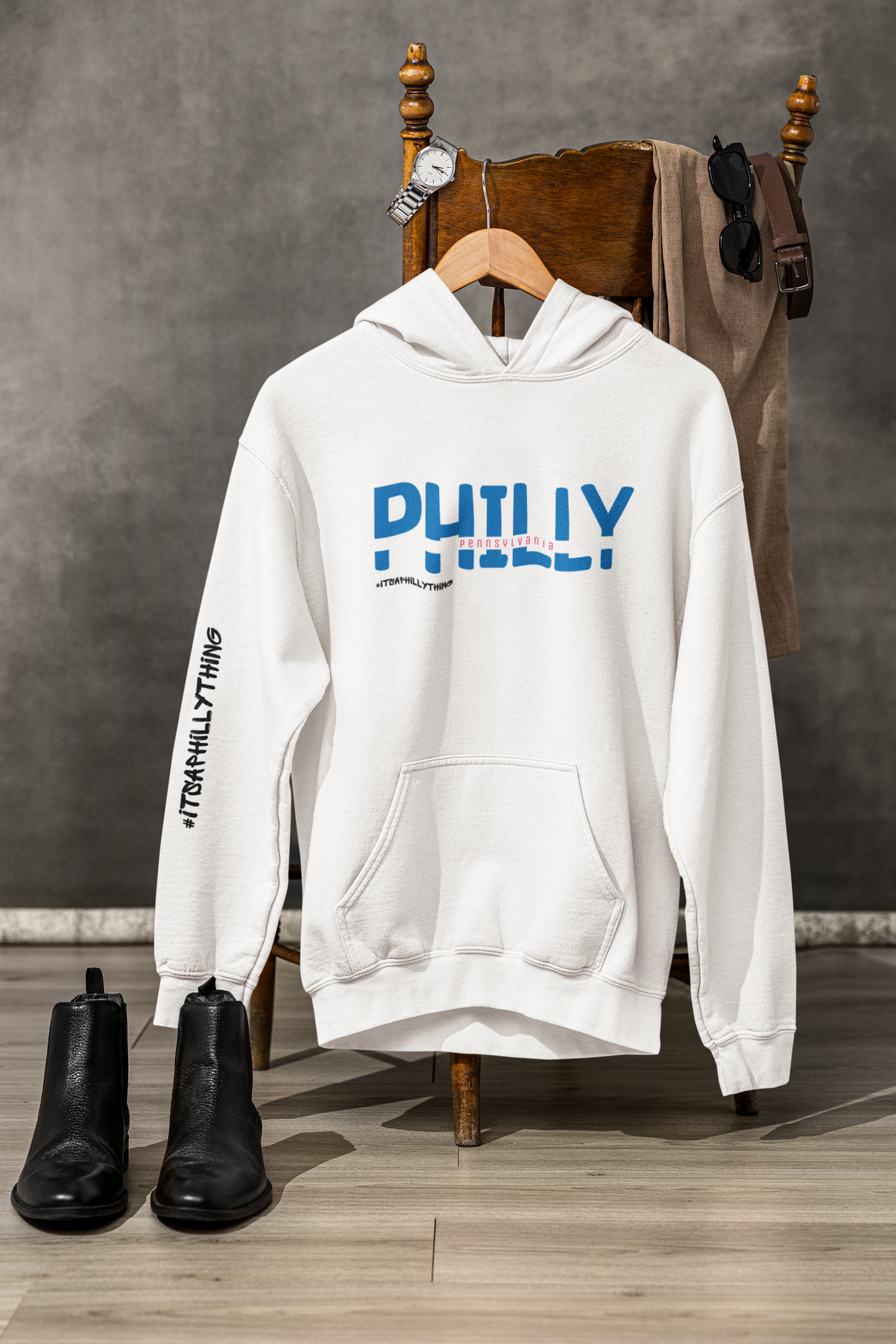 Philly Sixers Hoodie - Unisex Sweatshirt with Sixers Colors, Perfect for Basketball Fans, Show Your Team Spirit and City Pride in Style!