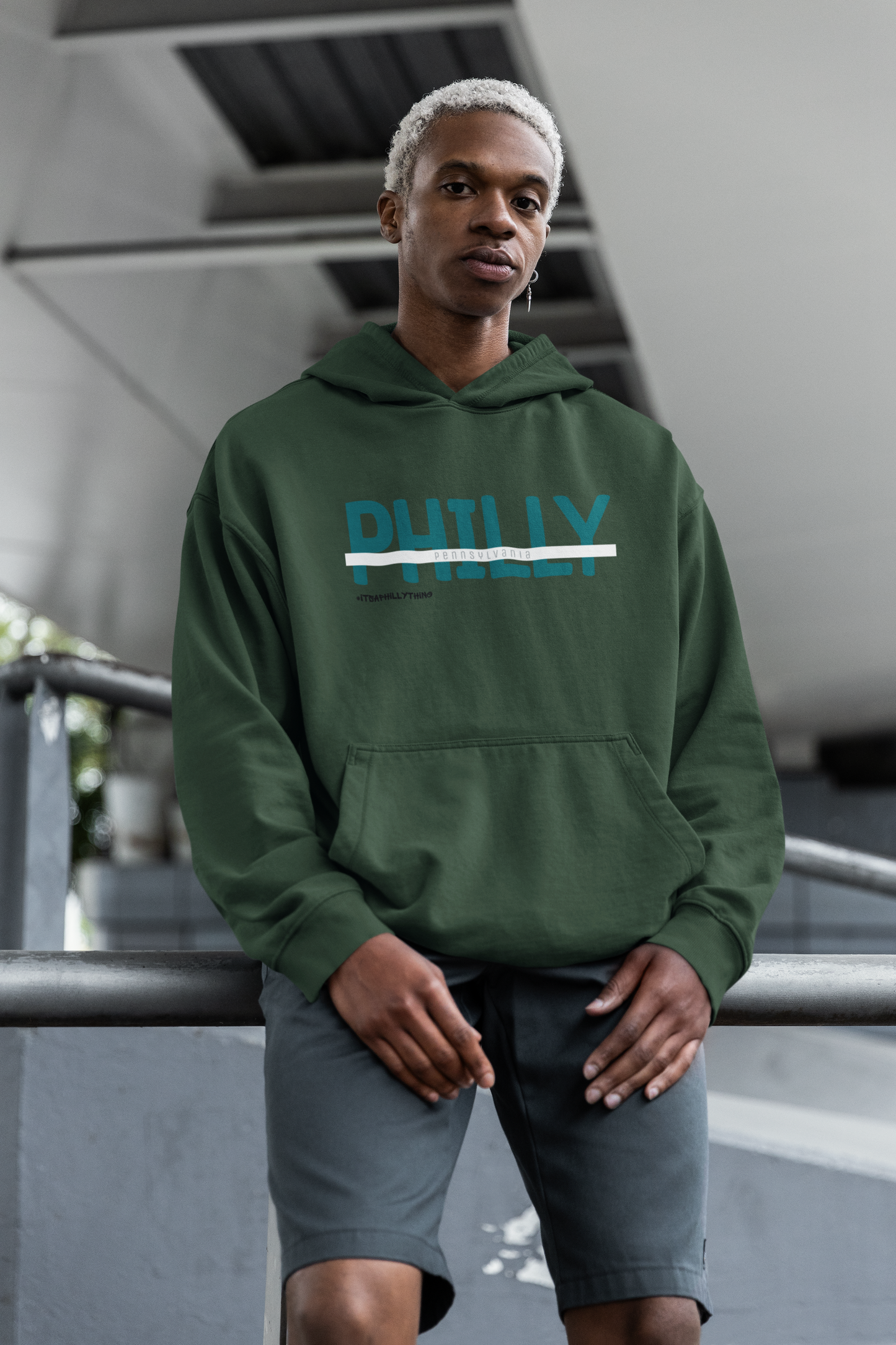 Philly Eagles Hoodie - Unisex Sweatshirt with Eagles Colors, Perfect for Football Fans, Show Your Team Spirit and City Pride in Style!