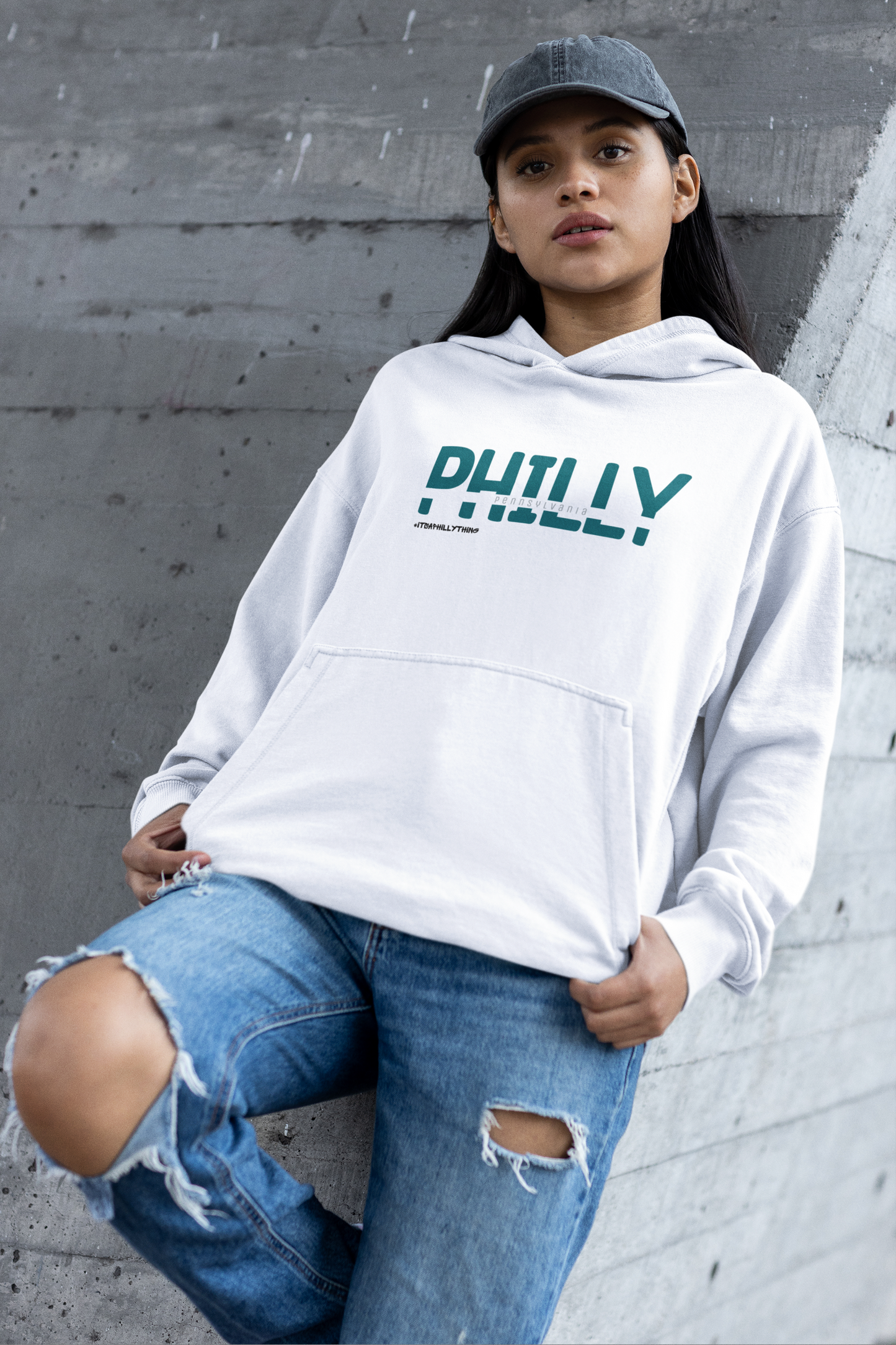 Philly Eagles Hoodie - Unisex Sweatshirt with Eagles Colors, Perfect for Football Fans, Show Your Team Spirit and City Pride in Style!