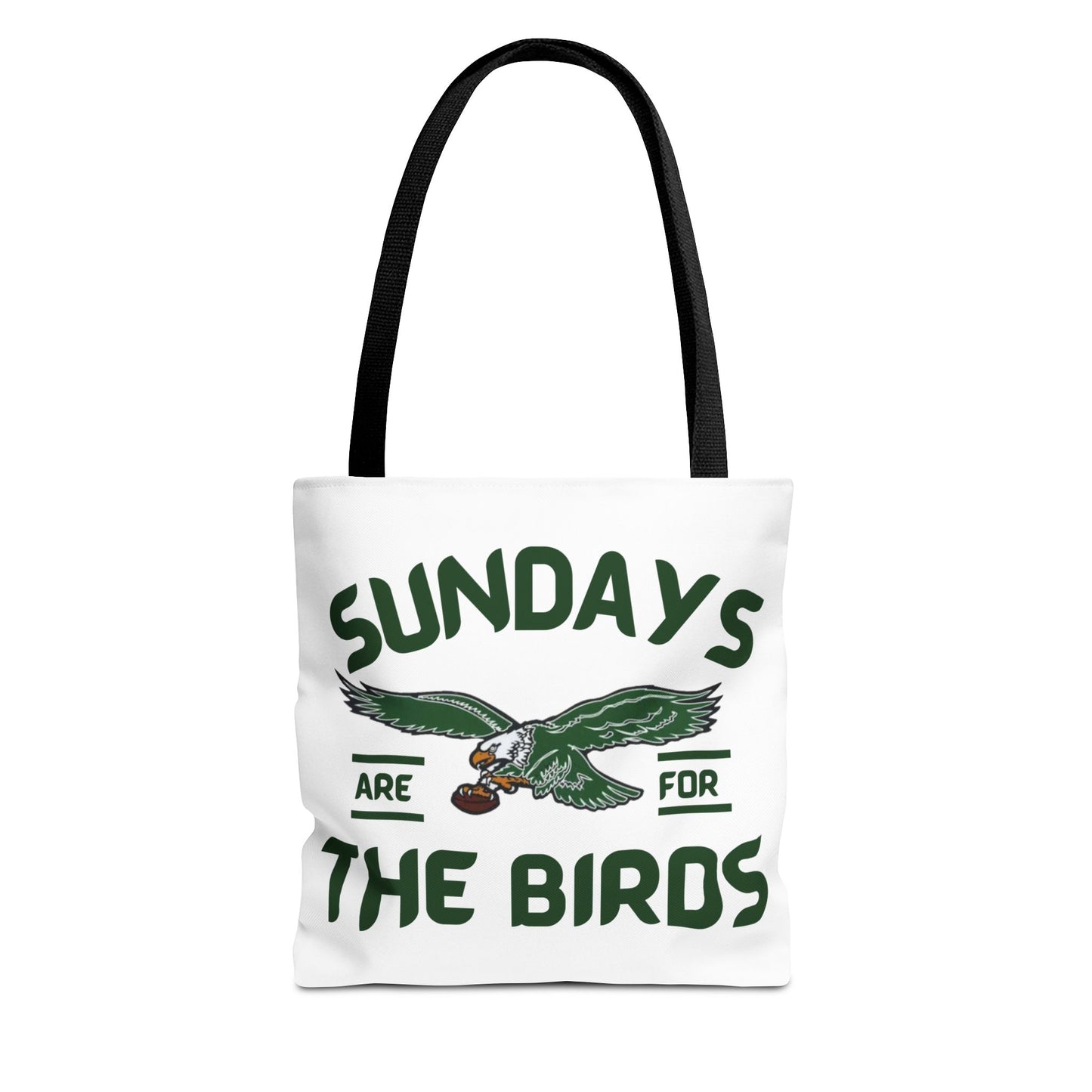 Philadelphia Eagles Tote Bag - Sundays Are for the Birds, Football Fan Gift, Sports Theme Tote, Game Day Bag, NFL Team Merchandise, Football