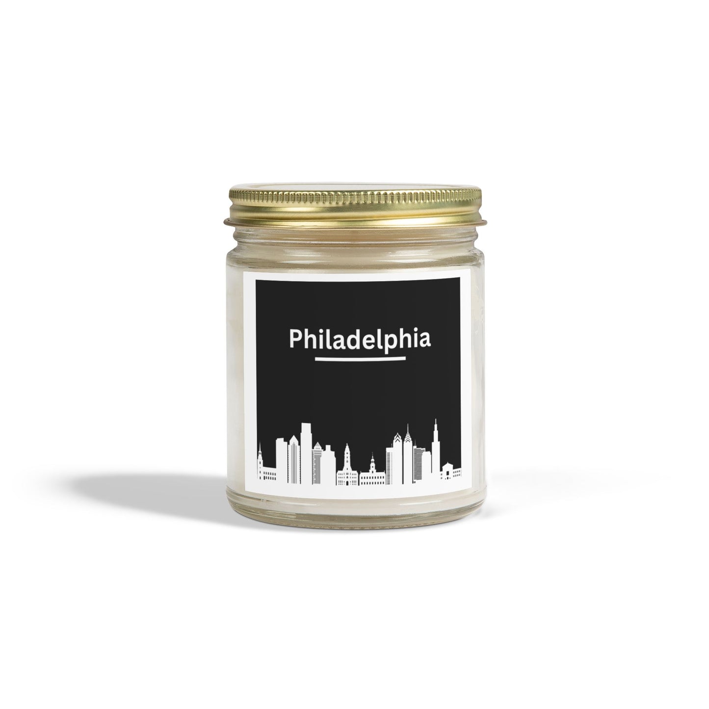 Philly City View Scented Candle Coconut Apricot Wax Blend Long-Lasting Luxurious Aroma! #PhillyLove #CandleGift #HomeDecor (4oz, 9oz)