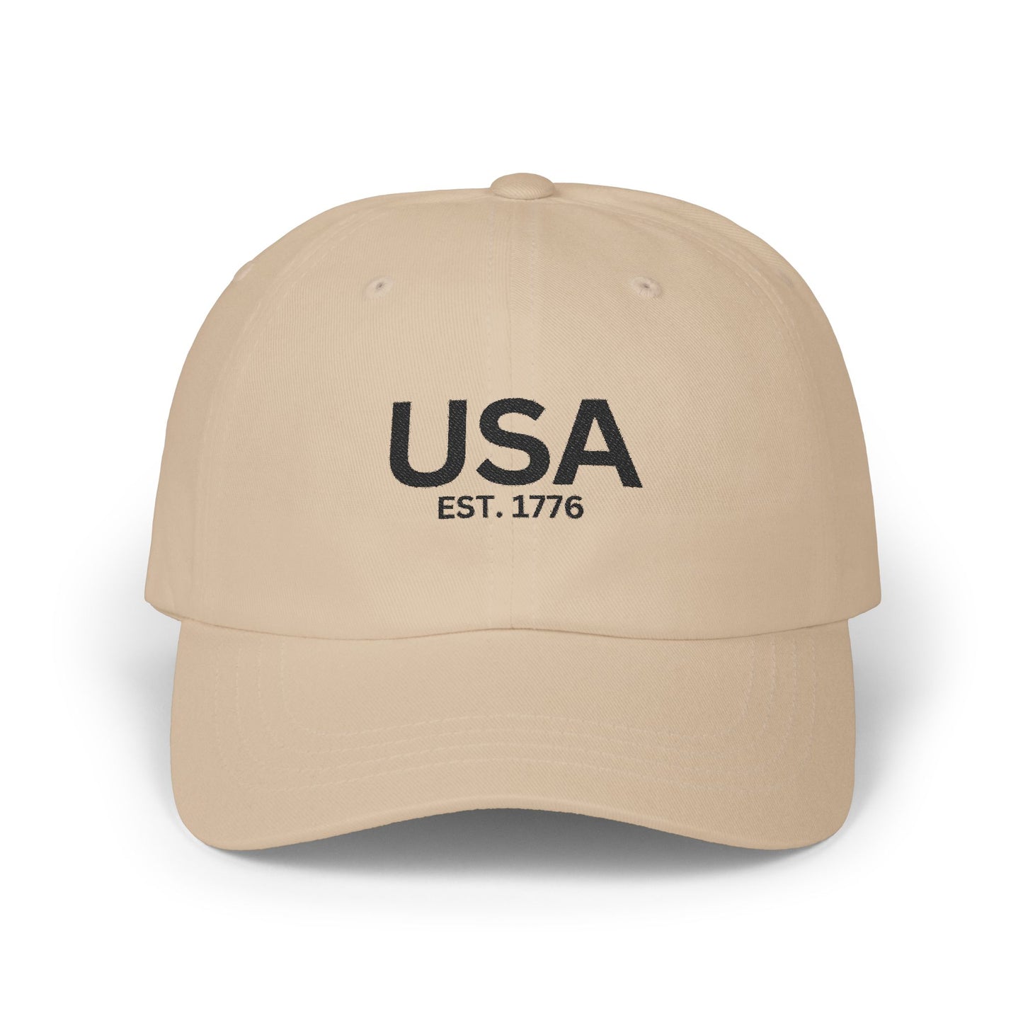 USA est 1776 American Patriotic Dad Cap