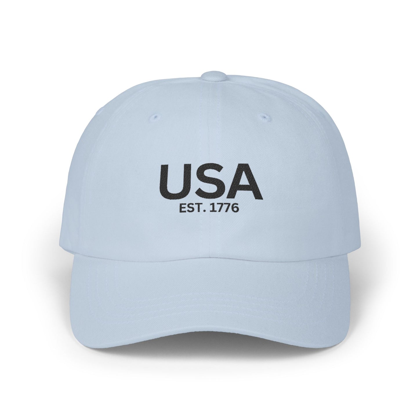 USA est 1776 American Patriotic Dad Cap